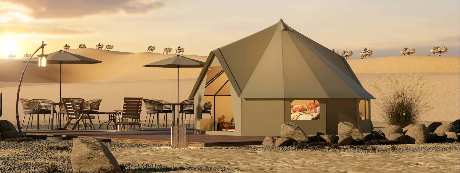 城北区露营酒店帐篷产品